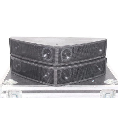 EAW UB42 2-Way Full Range Wide Angle Speaker (Pair) w/ Road Case Main