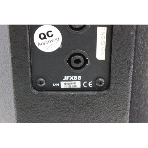 EAW JFX88 2-Way Full Range Speaker (Pair) w/ Road Case Label