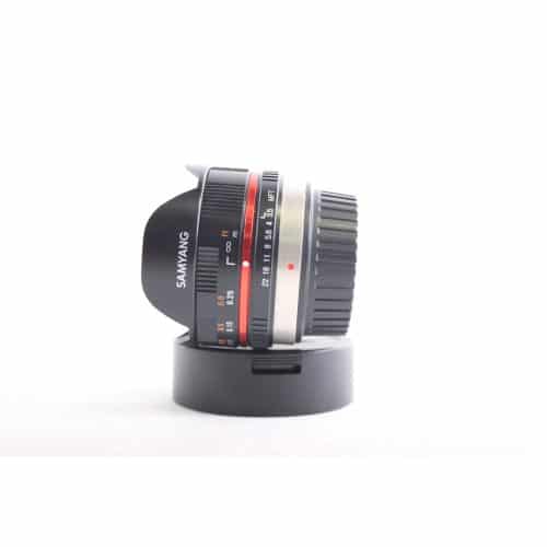3.5 UMC Fisheye MFT Lens - Black - SIDE1