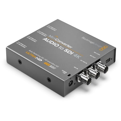 Blackmagic Design BMD-CONVMCAUDS4K Mini Converter - Audio to SDI 4K Main