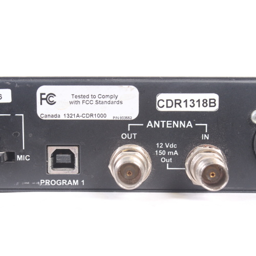 ELECTRO VOICE CDR-1000 DUAL RE-1 RECEIVER port